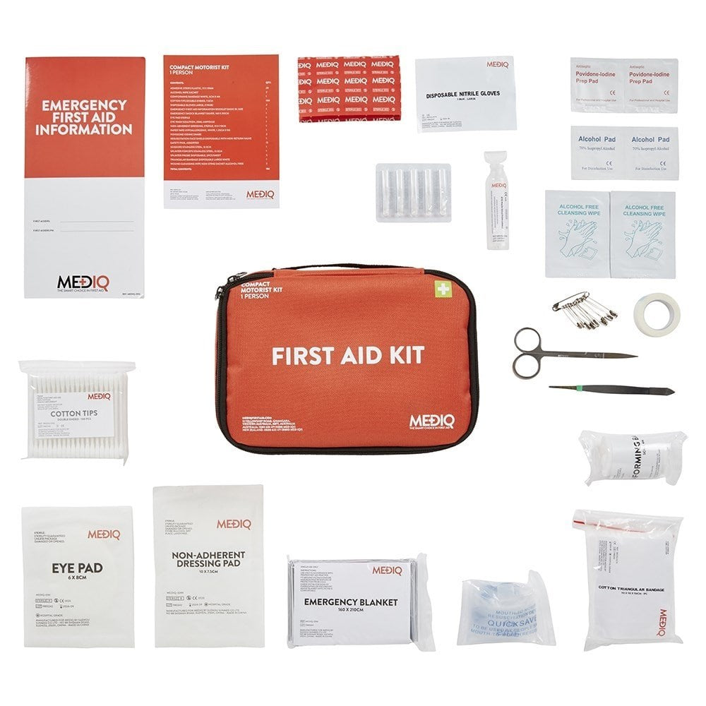MEDIQ Compact First Aid Kit (1 Person)