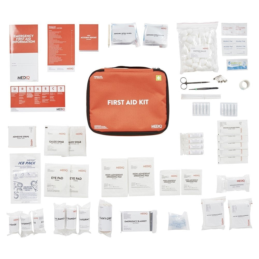 MEDIQ Essential First Aid Kit (1-10 People)