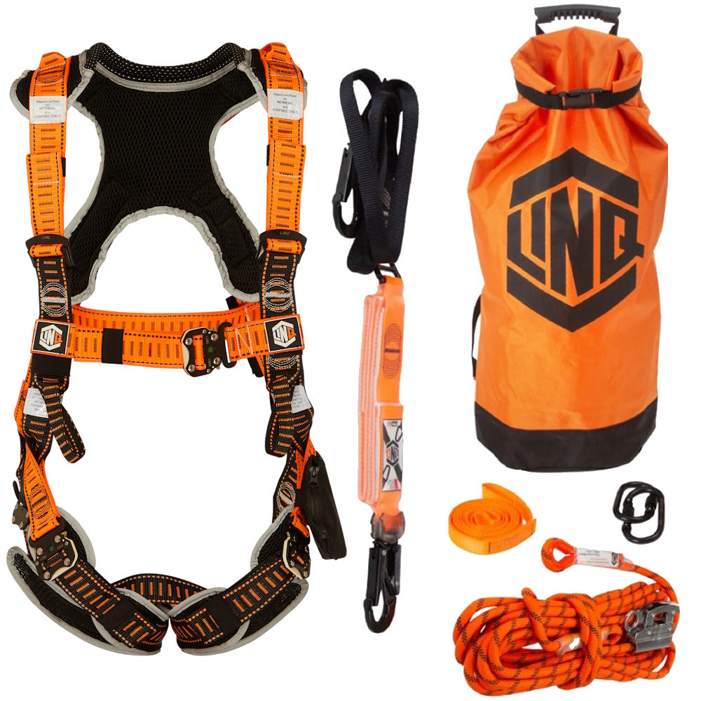 Elite Roof Harness Kit with Quick Release Buckles