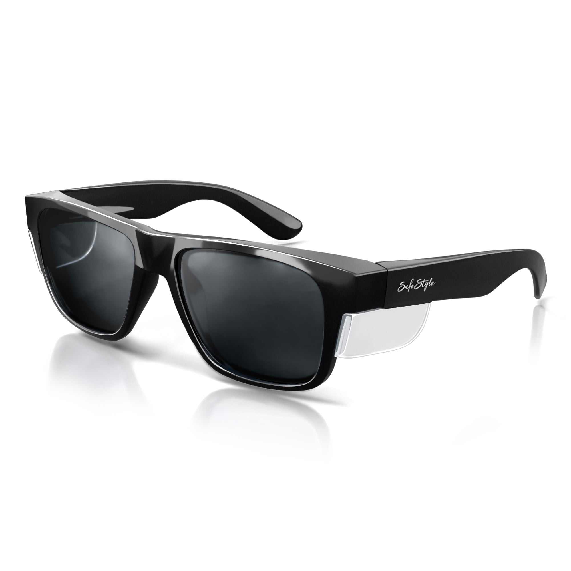 SafeStyle Fusions Black Frame Polarised Safety Glasses