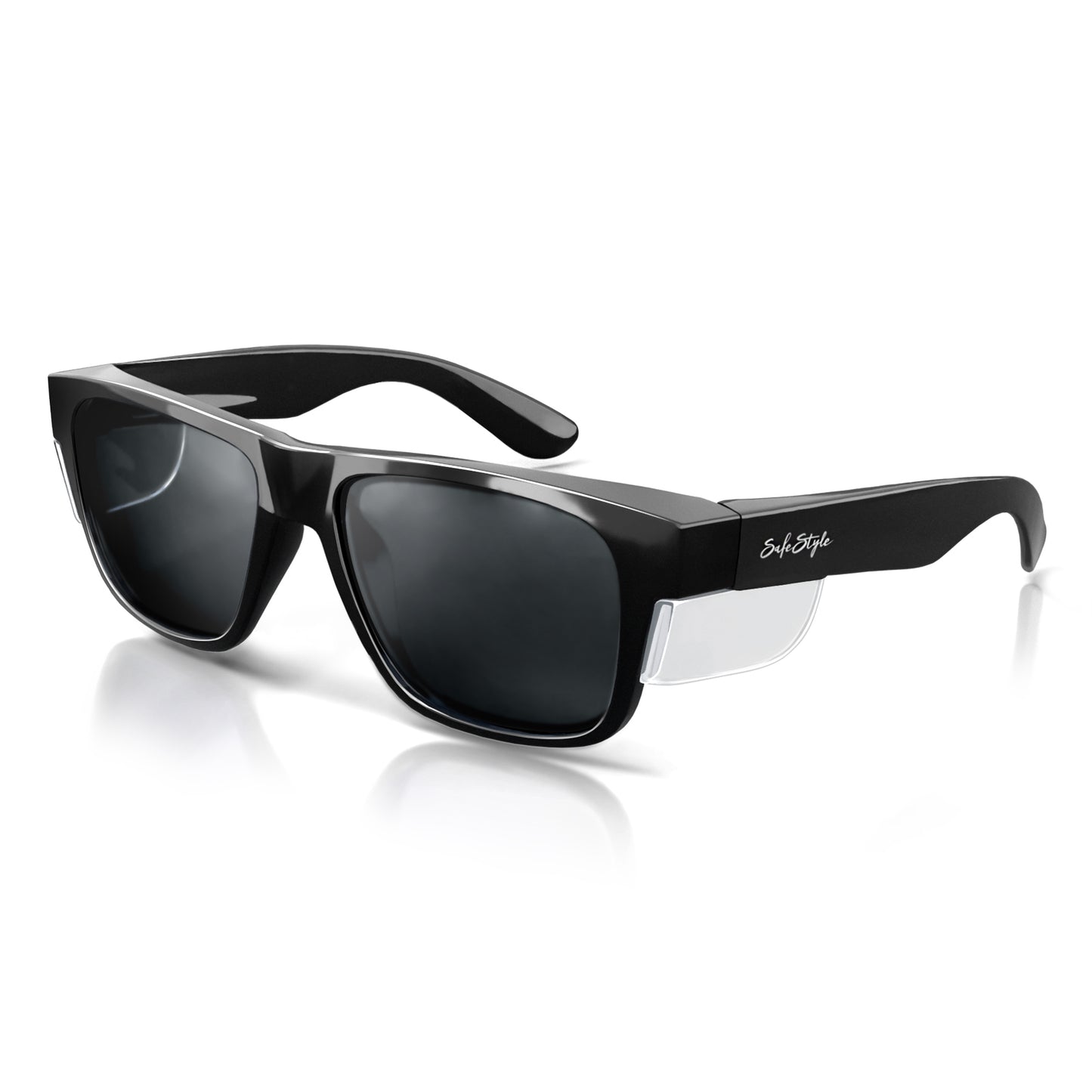SafeStyle Fusions Black Frame Polarised Safety Glasses