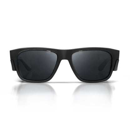 SafeStyle Fusions Matte Black Frame Polarised Safety Glasses