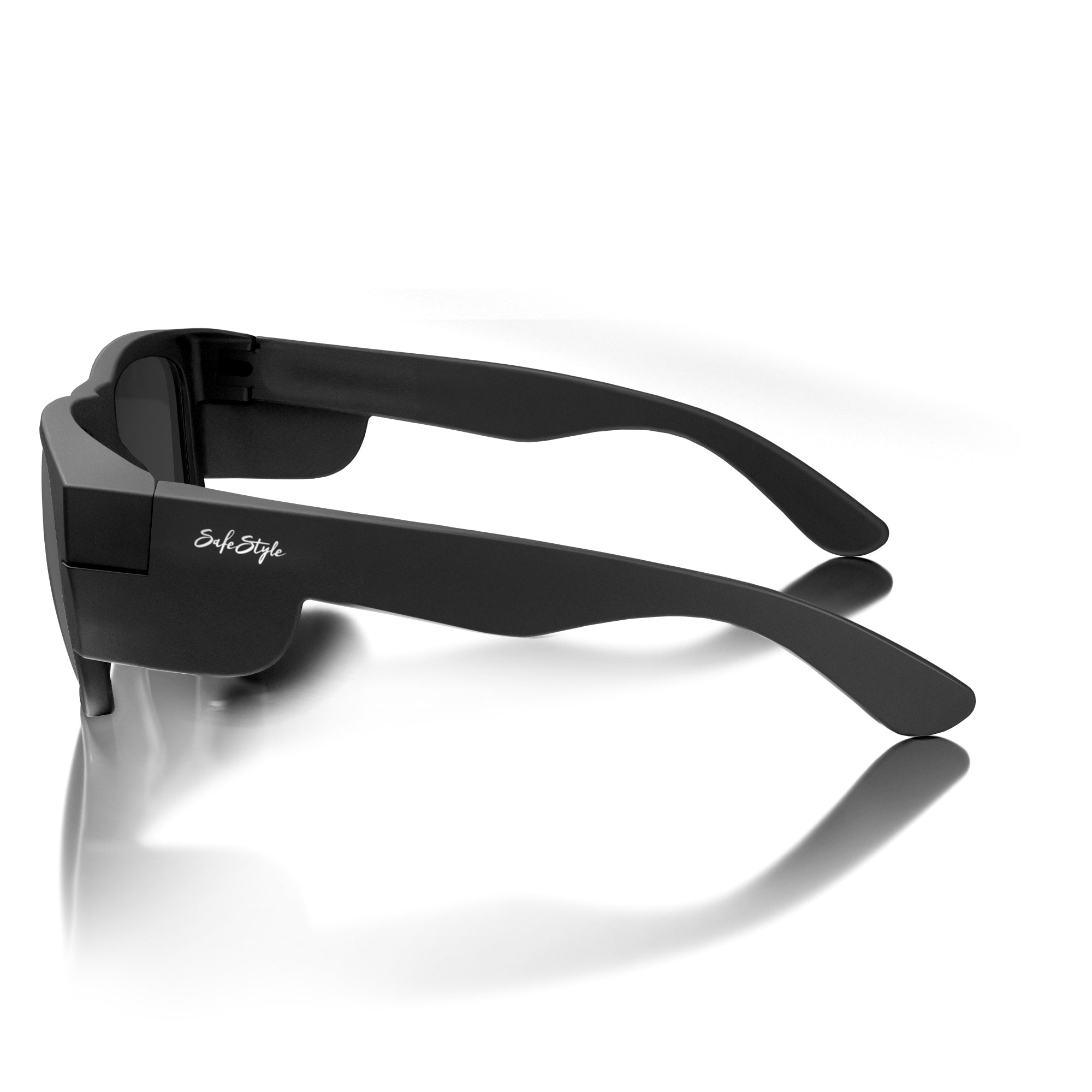 SafeStyle Fusions Matte Black Frame Polarised Safety Glasses