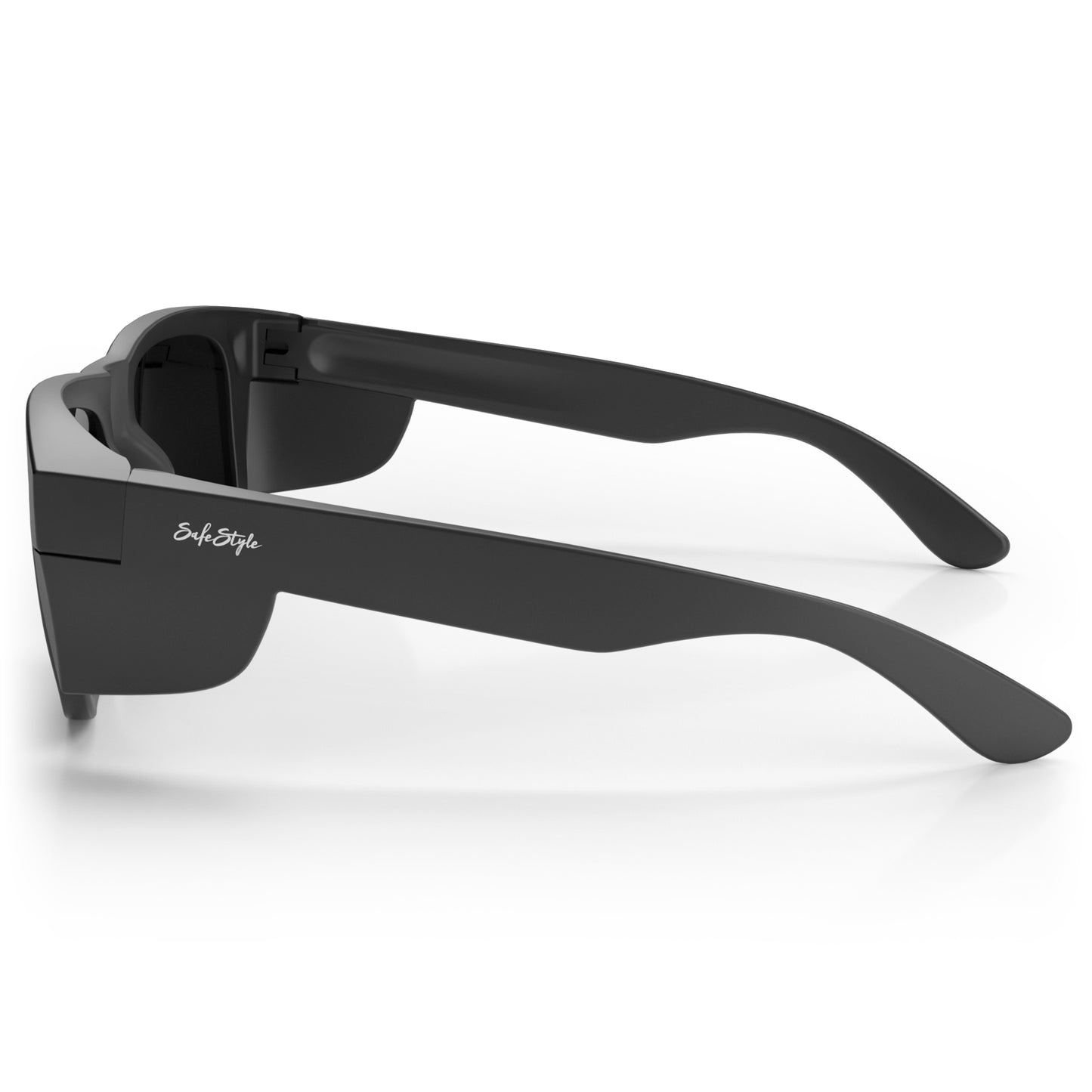 SafeStyle Fusions XL Matte Black Frame Polarised Safety Glasses