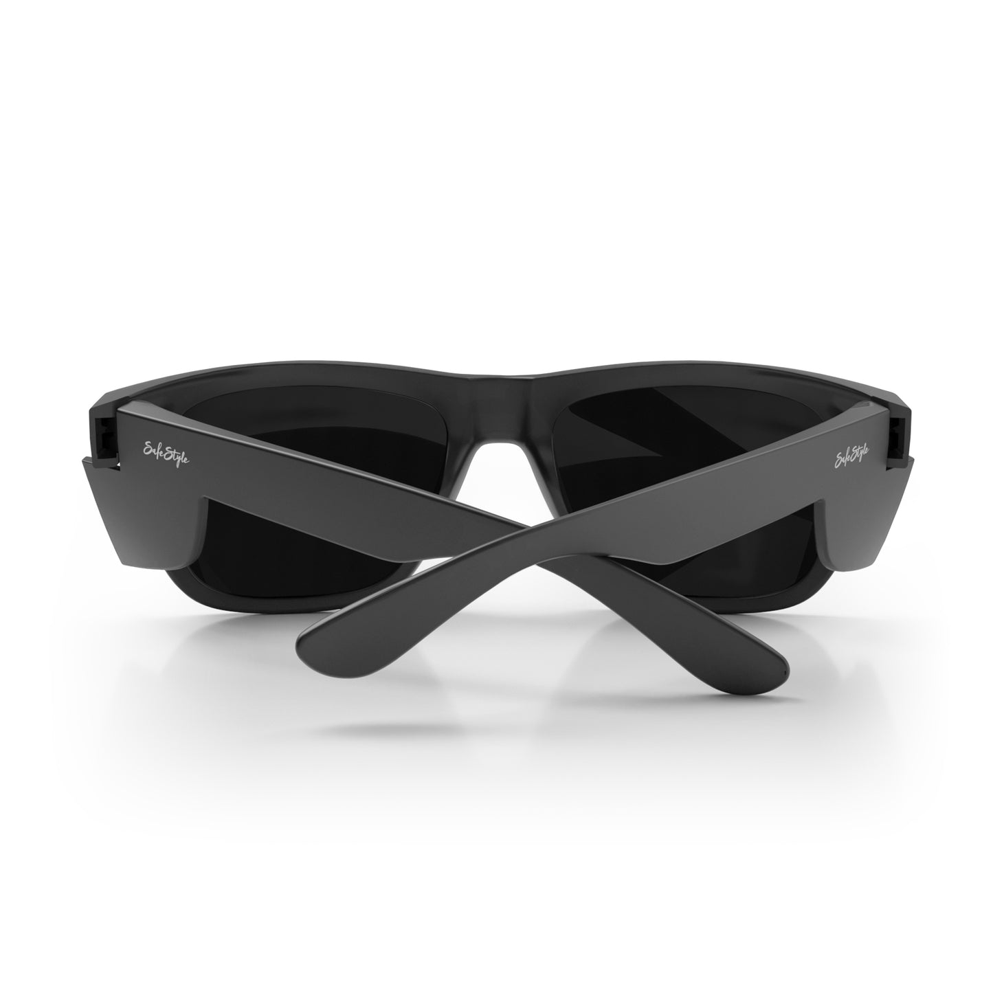 SafeStyle Fusions XL Matte Black Frame Polarised Safety Glasses