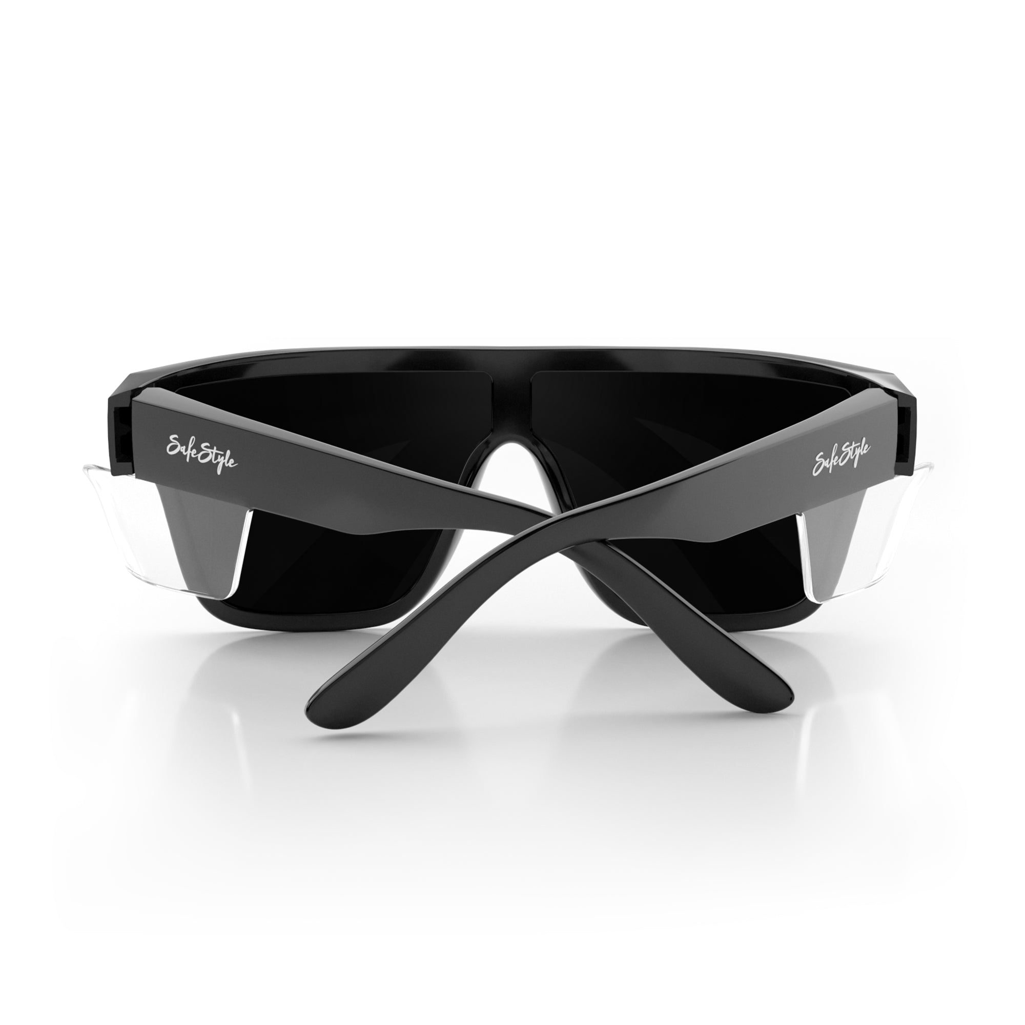 SafeStyle Primes Black Frame Tinted Lens Safety Glasses