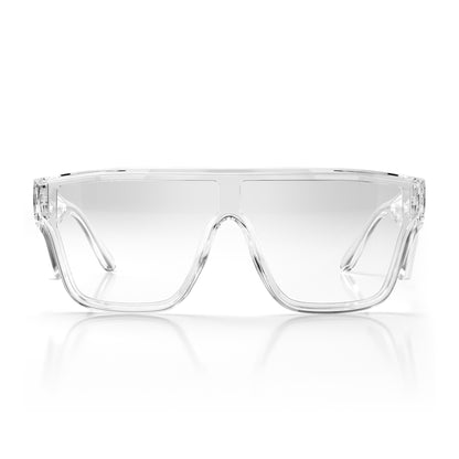 SafeStyle Primes Clear Frame Clear Lens Safety Glasses