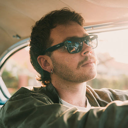 SafeStyle Fusions Black Frame Polarised Safety Glasses
